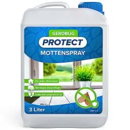 Produktbild: GEROBUG Anti Motten-Spray 3 Liter Nachfüll-Kanister - Einfache Mottenbekämpfung für Lebensmittelmotten & Kleidermotten - Mottenschutz für Kleiderschrank, Wohnung, Kleider, Teppich & Küche geeignet