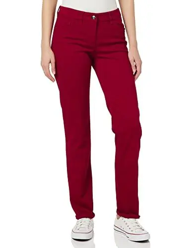 Produktbild: GERRY WEBER Edition Damen Best4me Slimfit Jeans, Red Salsa, 36