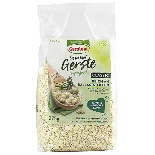 Produktbild: Gerstoni Gourmet Gerste Classic 375 g, mild-nussig, POWERFOOD aus regionalem Anbau, BETA-GLUCAN-Quelle