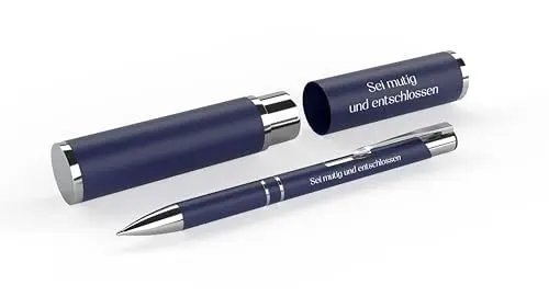 Produktbild: Gerth Medien Sei mutig und entschlossen - Kugelschreiber im Etui