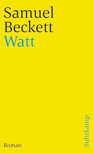 Produktbild: Gesammelte Werke in den suhrkamp taschenbüchern: Watt. Roman (suhrkamp taschenbuch)