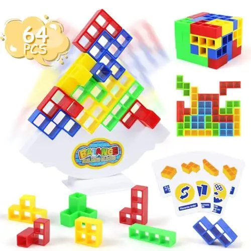 Produktbild: Nvseaty Tetra Tower - Das Ultimative Balancierspiel Für Die Ganze Familie Kinder und Erwachsene