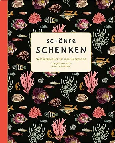 Produktbild: Geschenkpapier-Buch: Schöner schenken - Geschenkpapiere für jede Gelegenheit (I love my Ocean)