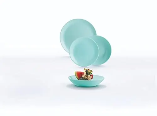 Produktbild: Geschirrset 18 PIEZAS türkis