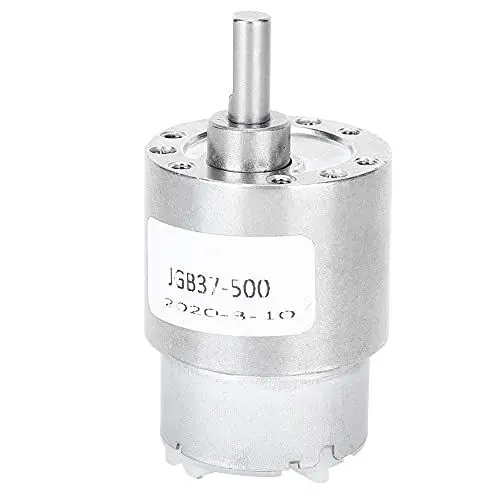 Produktbild: Geschwindigkeitsreduzierungsmotor DC 6V 12V Mini-Getriebemotor Bürstenmotor mit Niedriger Geschwindigkeit Mechanisches Zubehör Elektrische Teile für DIY-elektrische Lüftermotoren