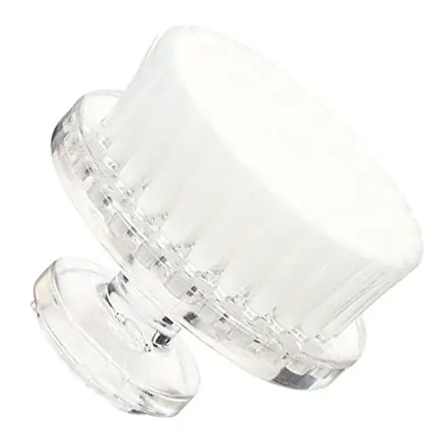 Produktbild: DOITOOL Gesichtsreinigungsbürste Gesichtsreinigung - 1 Stück Manuelle Peeling Bürste für Alle Hauttypen, Face Scrubber für Massage, Porereinigung Mitesserentfernungsschicht, Tief Scrubbing (White)