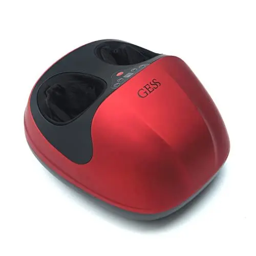 Produktbild: GESS Elektrisch Fußmassagegerät mit Wärmefunktion, Kneten und Luftkompression, 3 optionale Shiatsu-Massage Kombinationen