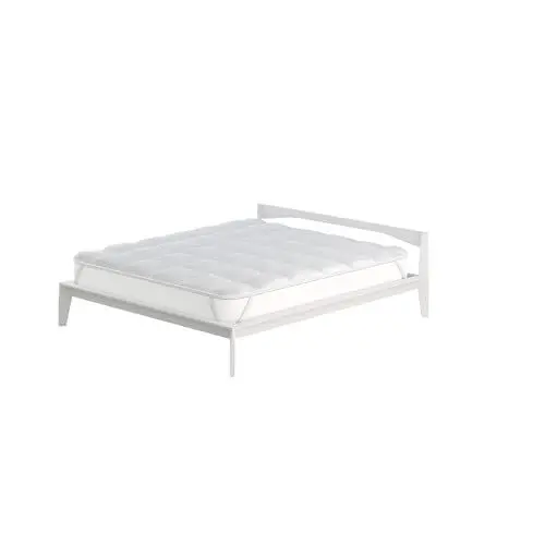 Produktbild: Gesteppt Topper Fancy, 160x195cm Weiss
