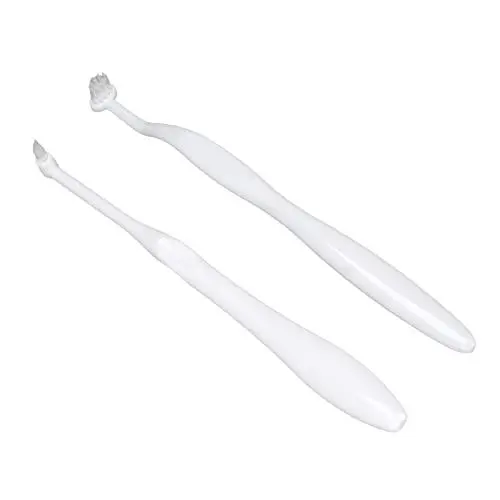 Produktbild: Gesteppte Zahnbürste, Reinigungsbürste für Weisheitszähne, Kieferorthopädische Fleckenreinigungsbürste, Interdental-Mundpflegebürste, Weiß