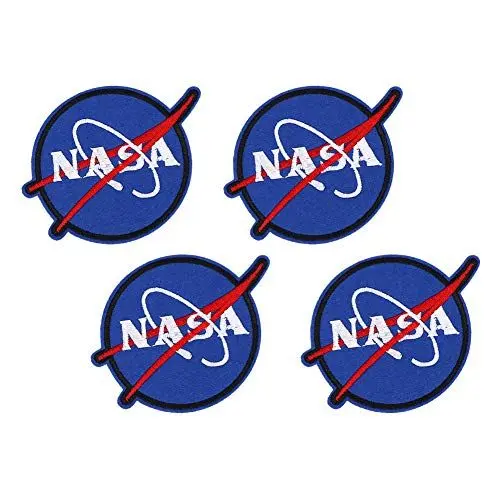 Produktbild: Gestickte Aufnäher, Stoffaufkleber, DIY Kappe, Nasa Stil, Logo, Dekoration, Applikationen, Kleidungsaufkleber, 8 Stück, Textilaufkleber, Stoffaufkleber