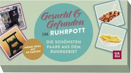 Produktbild: Gesucht & gefunden im Ruhrpott - Die schönsten Paare aus dem Ruhrgebiet: Memo-Spiel mit 40 Karten
