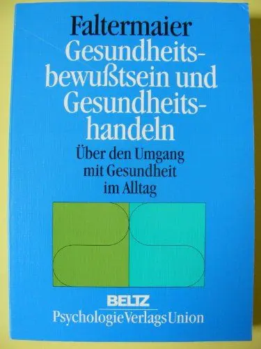 Produktbild: Gesundheitsbewußtsein und Gesundheitshandeln