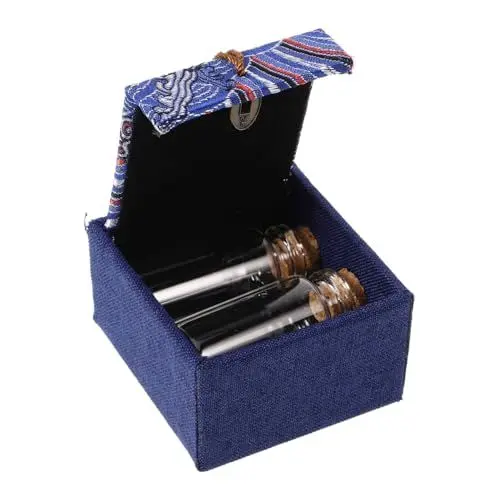 Produktbild: GETAJGHSD 1 Sätze Lanugo-sammelbox Babyzahn-andenken-kasten Kinderzahnsammler Milchzahnhalter Aufbewahrung Von Säuglingszähnen Für Kinder Zahnfarbkarte Baumwolle Mit Drachenmuster