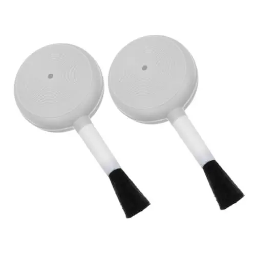 Produktbild: GETAJGHSD 2st Luftball-reinigungsbürste Luftgebläse Für Luftzerstäuber Kamera-reinigungsset Kamera-luftgebläse Staubwedel Reiniger Gebläsebürste Druckluft Kann Sensor Light Grey Plastik