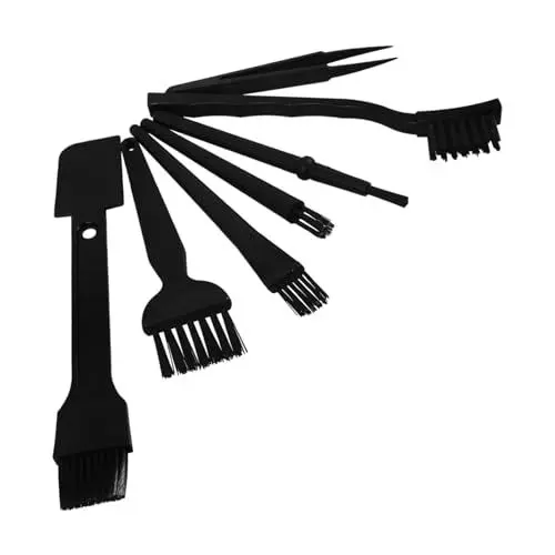 Produktbild: GETAJGHSD 7stücke Reinigungsset Für Tastatur Mit Aus Pa Pp Und Nylon Antistatischer Bürste Für Elektronik Und Computer Geeignet Für Telefon Und Mehr