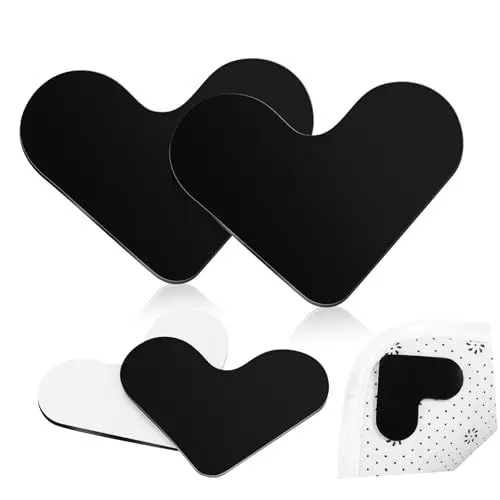 Produktbild: GETAJGHSD 8 STK Teppichband Klebeband Für Teppichunterlagen Teppichaufkleber Teppichunterlagen Für Fliesen Teppichgreifer-Pads Waschbare Teppichunterlagen Eckgreifer Für Teppiche Pu