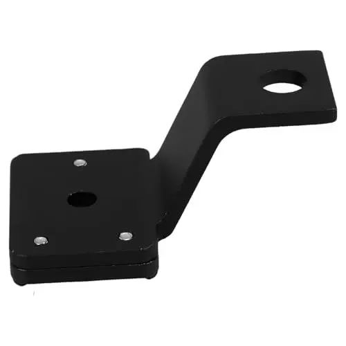 Produktbild: GETAJGHSD Motorradzubehör Rückspiegelverlängerungshalterung Robuste Aluminiumlegierung Einfach Zu Installieren Für Fahrrad Schwarz