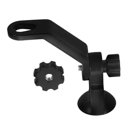 Produktbild: GETAJGHSD Motorradspiegel Motorroller Rückspiegel Handyhalter -spiegelverlängerungshalter Motorradträger Spiegelverlängerungen Für -verlängerungshalterung Kamerahalterung Aluminiumlegierung Black