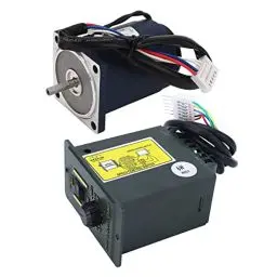 Produktbild: Getriebemotor mit Drehzahlregler, AC220V 6W CW CCW Elektromotor mit variabler Drehzahl, umschaltbar, geräuscharme elektrische Motorsteuerung für Elektroschleifer, Rasenmäher (2800 U/min (10 bis 2800