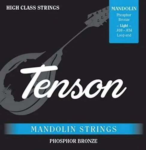 Produktbild: GEWA TENSON Mandoline-Saiten Satz, Phosphor Bronze, Loop End, Stärke .010 -.034