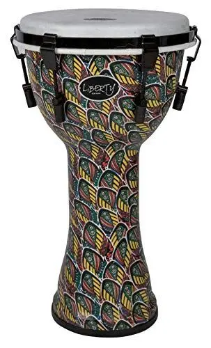 Produktbild: Gewa LS829120 Djembé Liberty Series Mechanically Tuned 10 Zoll Peacock