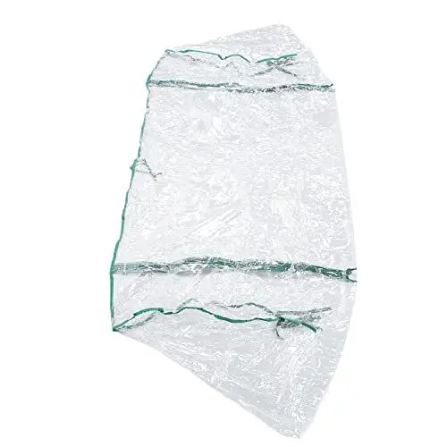 Produktbild: Gewächshausabdeckung, PVC, Regensicher, Wärmeisolierend, Gewächshausfolie für Pflanzen, Gemüse, Obstbäume, mit Gartentunnel-Zubehör