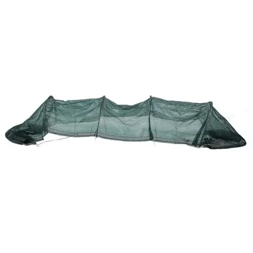 Produktbild: Gewächshaus-Tunnel-Schattennetz, Tragbar, Einfacher Aufbau, Verbessertes Wachstum, Gartentunnel-Schattennetz, Abdeckung für Früchte (Schwarzgrüner Mesh-Sonnenschutz aus PE-Stahl)