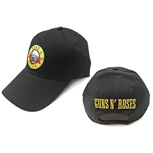 Produktbild: Guns N' Roses Baseball Cap Classic Band Logo Nue offiziell Schwarz Strapback One Size