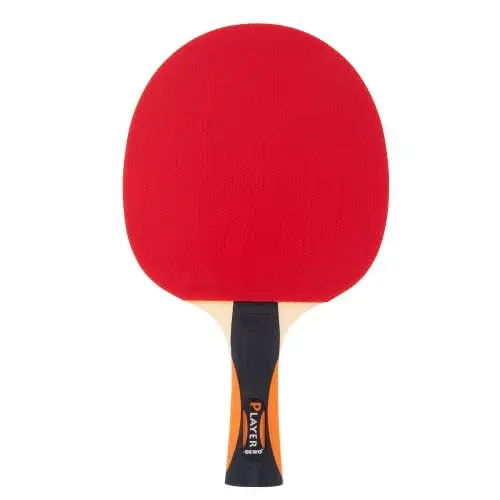 Produktbild: GEWO Tischtennisschläger Player - ITTF genehmigter Tischtennis Schläger - hohe Kontrolle und maximale Rotationseigenschaften - Profi Tischtennisschläger für Angriffspieler, 2mm Belag