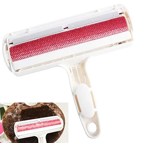 Produktbild: Fusselbürste,Tierhaarentferner Fusselrolle, Bidirektionale Reinigungsbürste, Fusselbürste für Hundehaare Katzenhaare, Effektiv für Möbel, Bettwäsche, Couch, und mehr,Einfach zu verwenden.