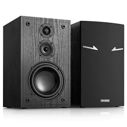 Produktbild: GEYGUY Passive Regal-Lautsprecher Paar,160 Watt RMS,3-Wege-Heim-Stereo-Lautsprecher,5.25