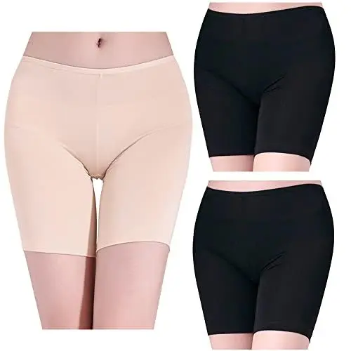 Produktbild: GEYIWSSXY Damen Unterhose Anti Chafing Shorts Unter Rock Kurz Hose Boxershorts Radlerhose Unterhose Hoher Bund Shorts Lange Unterwäsche Panties