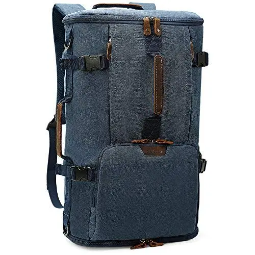 Produktbild: G-FAVOR 40L Reiserucksack Handgepäck Rucksack Groß Herren Damen, Canvas Rucksack für 15,6-17,3 Zoll Laptop, für Reise Arbeit Freizeit Schule Trekking Wandern