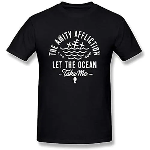 Produktbild: Gftyeuw Maglietta Da Uomo The Amity Affliction Mens 100% Cotton Tshirt Size 3XL