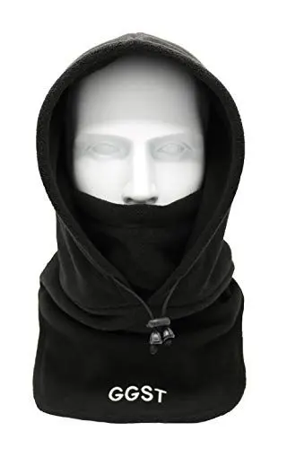 Produktbild: GG ST Balaclava Mütze Sturmhaube Skimaske Winddichte Kapuze Haube Winter Fahrrad Motorrad Warme Fleece Gesichtsmaske