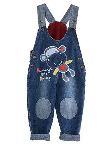 Produktbild: GGBaby@ Latzhose Kinder Baby Jungen Mädchen Bamwolle Latzhosen Jeans Hosen Jeanshose Baby Kinder Overall 100