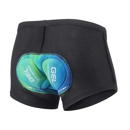 Produktbild: GGFLYING Radlerhose Herren Fahrradhose 6D Gepolstert Radhose Kurz Radunterhose Fahrrad Unterhosen Fahrradunterhose Atmungsaktiv