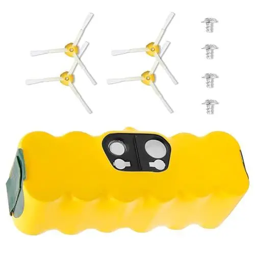 Produktbild: GGiking 5000mAh NI-MH Ersatzakku Akku für iRobot Roomba 500 600 700 800 Serie 510 520 530 540 550 570 580 610 620 630 650 660 760 770 780 870 790 880, Upgrade14.4V Akku