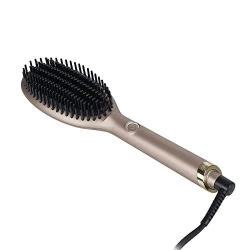 Produktbild: ghd glide Sunsthetic Collection, Glättbürste mit Keramikheiztechnologie und Ionisator, limitierte 2023 Edition, bronzefarben