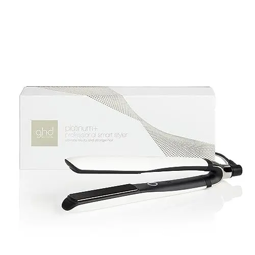 Produktbild: ghd Platinum+ Haarglätter & Professioneller Styler in Weiß - Stärkeres Haar, Mehr Glanz, Farbschutz - Für Alle Haartypen