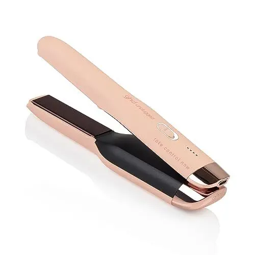 Produktbild: ghd unplugged Pink Peach styler, Kabelloses Glätteisen mit Hybrid Co-Lithium Technologie