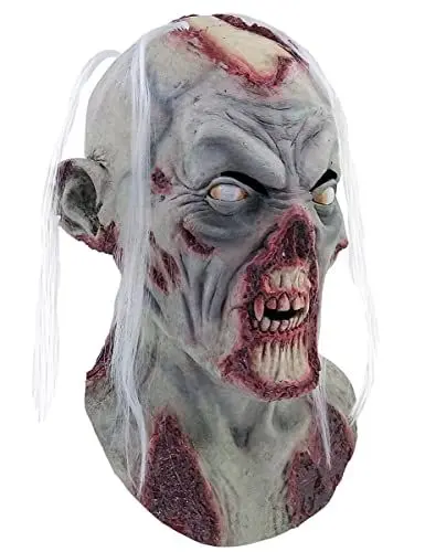 Produktbild: Ghoulish Productions - Untoten-Maske, Zombie-Linie, widerstandsfähige Latexmaske, handbemalt, Halloween, Karnevalsumzug, Kostümparty, Einheitsgröße für Erwachsene