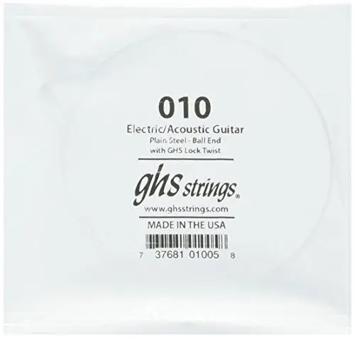 Produktbild: GHS Guitar Boomers, Guitar Single String, .010, plain