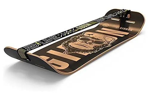 Produktbild: Gibbon Slacklines Mädchen T-Shirt Girls Board, Midnight Black, 28 x 106 x 14 cm