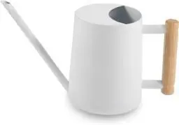 Produktbild: Gießkanne Zimmerpflanzen, 1000ml Metall Edelstahl Gießkanne Kleine Moderne Bewässerung Topf mit langem Auslauf für Zimmerpflanzen Bonsai Outdoor Garten Blume Deko (Weiß)