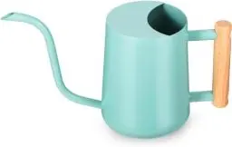 Produktbild: Gießkanne Zimmerpflanzen, GUKJOB 1L Gießkanne Klein Indoor Gießkanne Metall Edelstahl Moderner Dekorativer Giesskanne mit Langem Auslauf für Haus Pflanze Bonsai Outdoor Garten Blumen (Grün, 35oz)