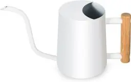 Produktbild: Gießkanne Zimmerpflanzen, GUKJOB 1L Gießkanne Klein Indoor Gießkanne Metall Edelstahl Moderner Dekorativer Giesskanne mit Langem Auslauf für Haus Pflanze Bonsai Outdoor Garten Blumen (Weiß, 35oz)