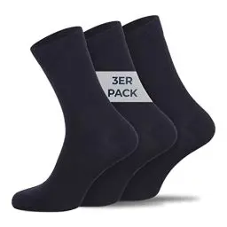 Produktbild: GIESSWEIN Merino Business-Socken - Herren & Damen 35-47 (3er Pack) - temperaturregulierend atmungsaktiv antibakteriell schweißfrei - Anzug Socken aus Merinowolle Herren & Damen - Merinowolle Socken