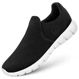 Produktbild: GIESSWEIN Merino Slip-On Women - Atmungsaktive Sneaker aus Merinowolle, Leichte Damen Freizeit Schuhe mit Wechsel-Fußbett, Slip On Halbschuhe