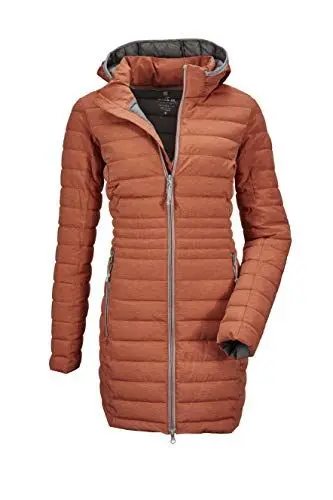 Produktbild: G.I.G.A. DX Damen Bacarya Casual Funktionsparka In Daunenoptik Mit Abzippbarer Kapuze, dunkelapricot, 38